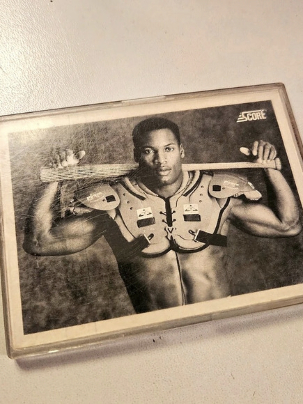 Score Bo Jackson #697 1990 Trading Card Black & Blue
